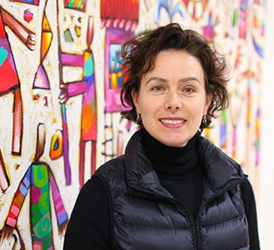 Monique Silk St Vincent's Art Curator