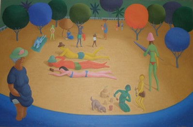 Anne Graham art The Bathers